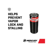 Mercury MerCruiser Water Separating Fuel Filter - Fits remote mounted applications w/o clearance issues - 35-8M0079963