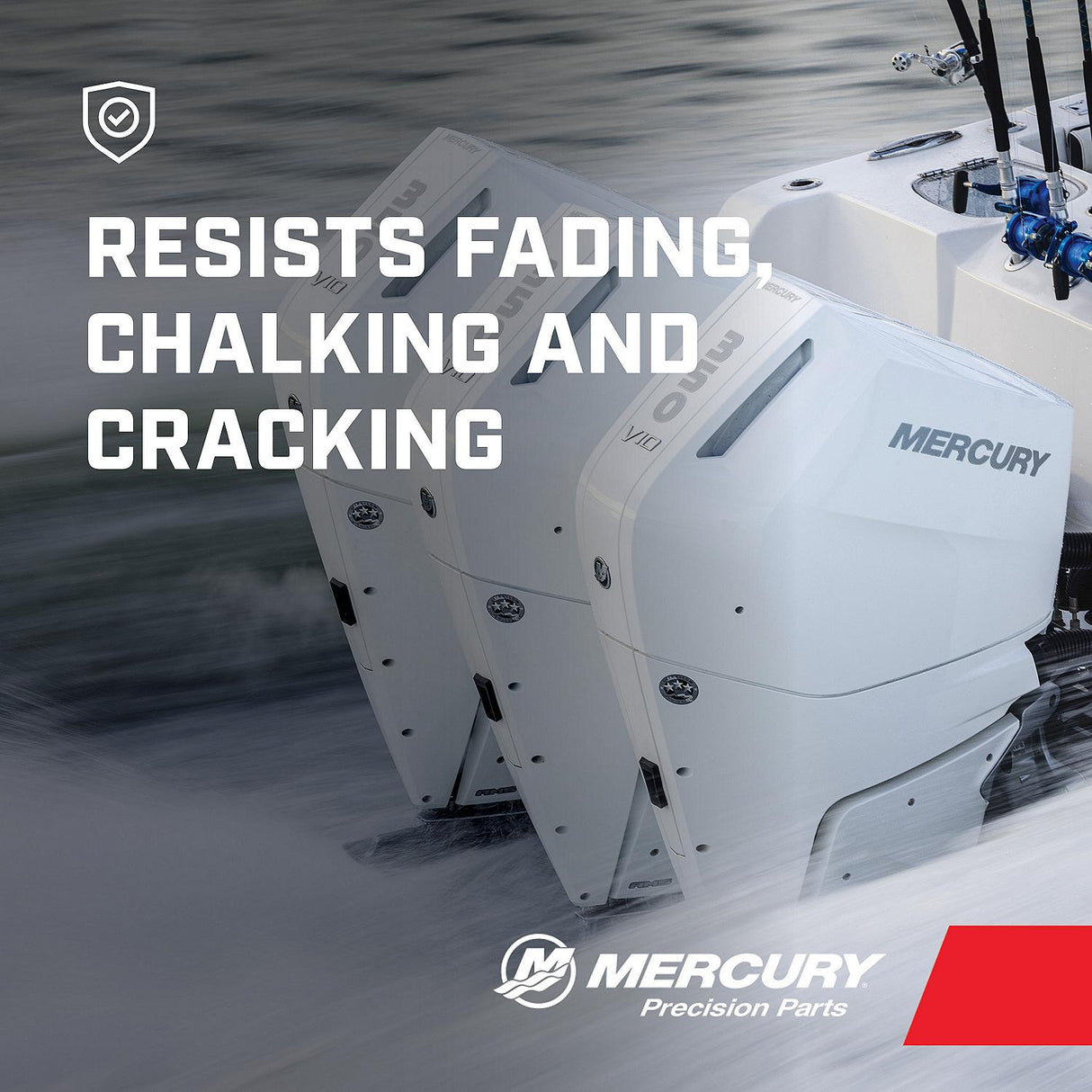 Mercury Marine Engine Paint - Cold Fusion White - 8M0094988