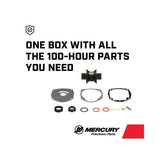 Mercury Mercruiser - Water Impeller Repair Kit - Fits Various Engines and Drives, See Description for Applications - 47-8M0100527