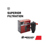 Mercury Water Separating Fuel Filter - 175 through 300 HP V6 & V8 Four Stroke - 35-8M0106635