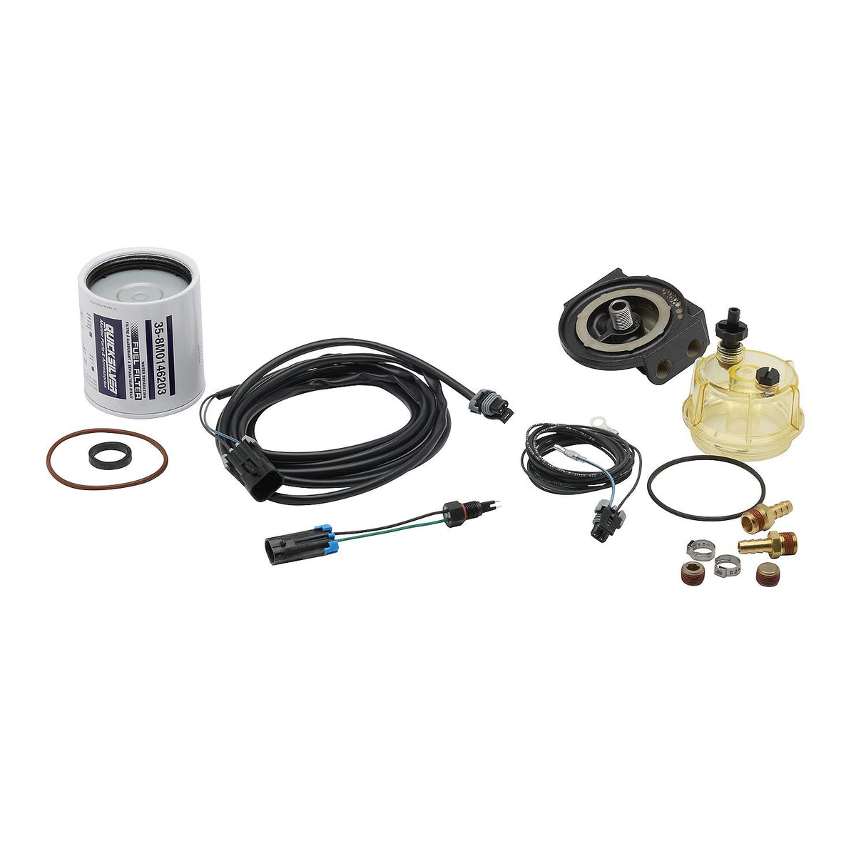 Mercury 8M0109543 Outboard Water Separating Fuel Filter Kit - Fits F150 HP - F75-115 HP