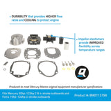 Mercury - Complete Outboard Water Pump Kit - Fits 40-125 HP - 46-8M0113799