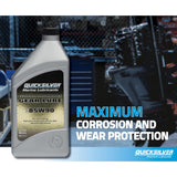 Mercury Quicksilver - Gear Oil - SAE 85W90 Extreme Performance - 32 ounce - 92-8M0111677