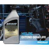 Mercury Quicksilver - Gear Oil - SAE 85W90 Extreme Performance - 32 ounce - 92-8M0111677