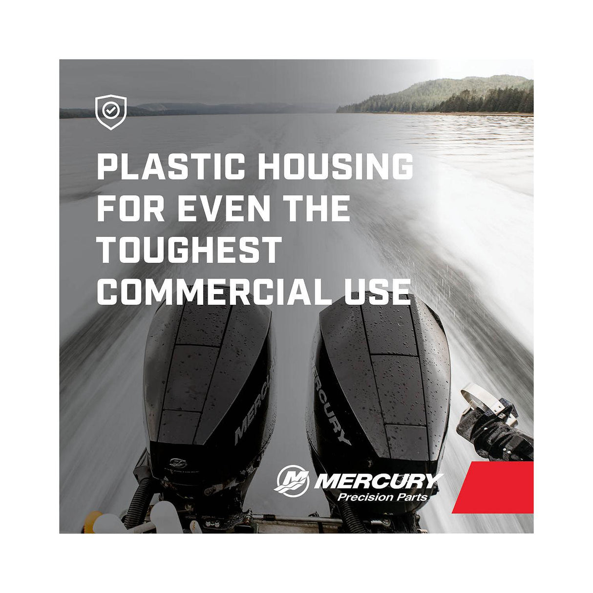 Mercury Water Separating Fuel Filter - 175 through 300 HP V6 & V8 Four Stroke - 200 through 400 HP Verado - 35-8M0126144