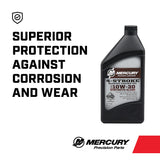 Mercury Synthetic Blend 4 Stroke 10W 30 Marine Engine Oil - Quart - 92-8M0142141