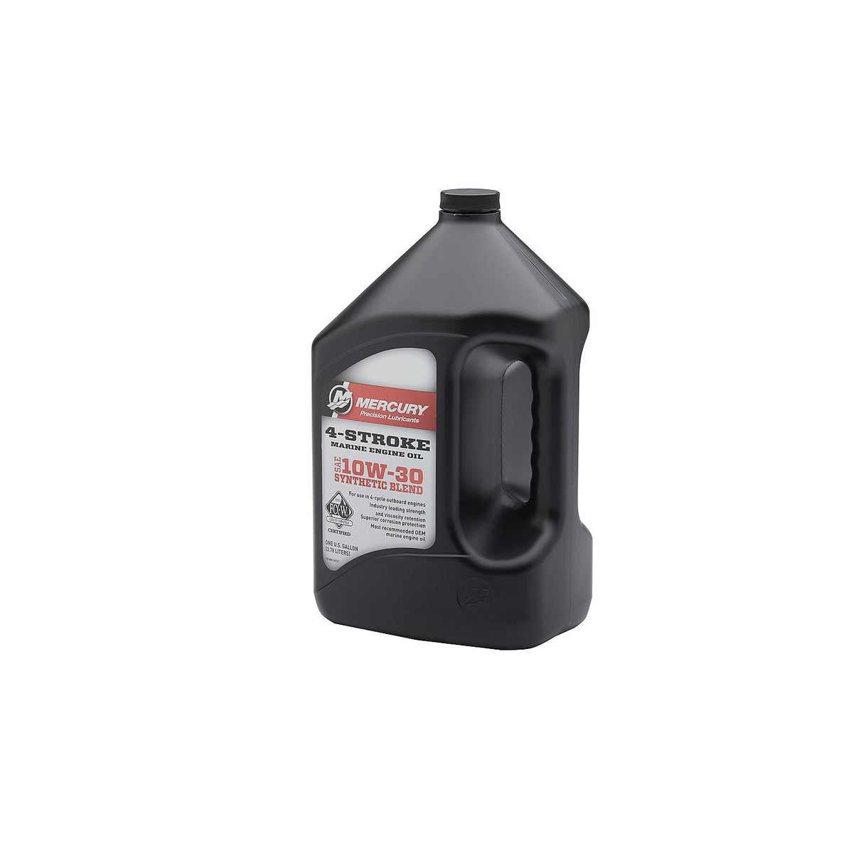 Mercury Synthetic Blend 4 Stroke 10W 30 Marine Engine Oil - Gallon - 92-8M0142151