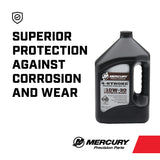 Mercury Synthetic Blend 4 Stroke 10W 30 Marine Engine Oil - Gallon - 92-8M0142151