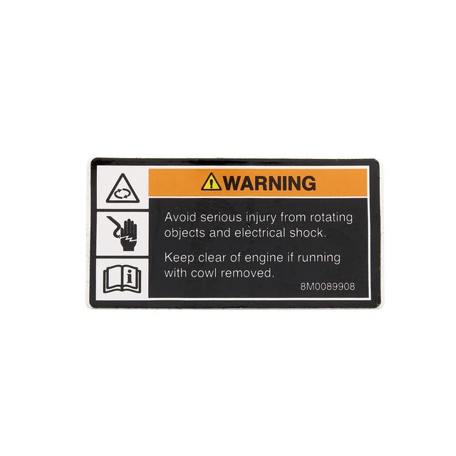 Mercury - Decal warning - 37-8M0142569
