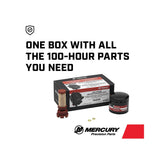 Mercury 4.5L 6.2L Mercruiser 100 Hour Service Kit - 8M0147052 - 2014-Current
