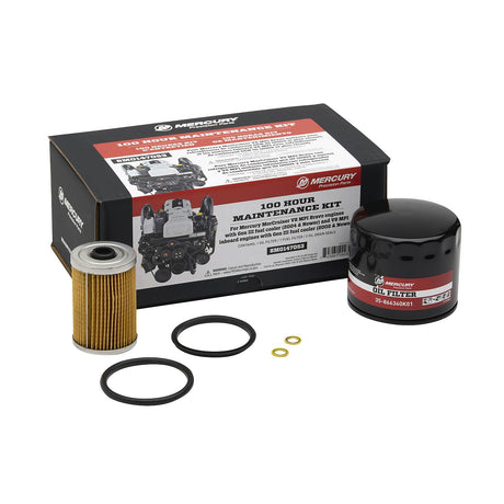 Mercury GM V8 MPI Mercruiser 100 Hour Service Kit - 8M0147053 - 2002-Current