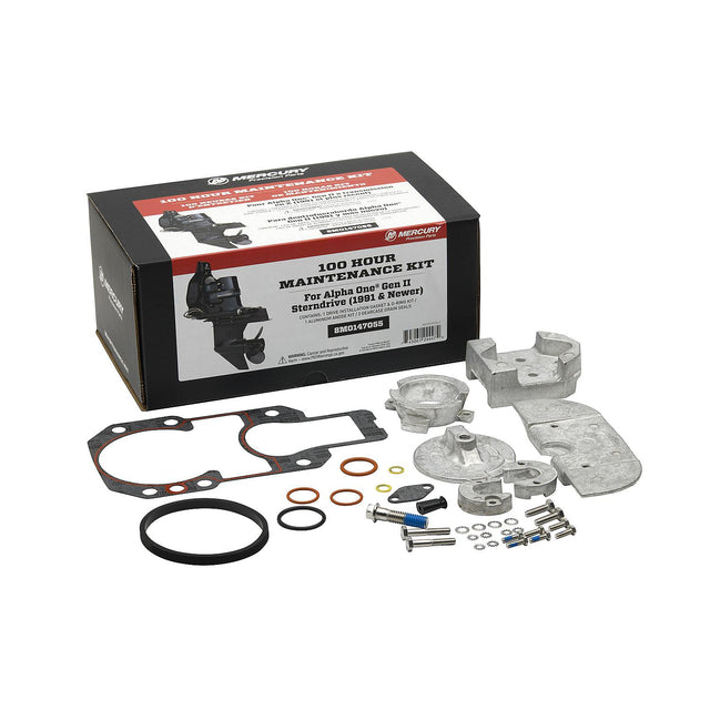 Mercury Alpha Gen II Mercruiser 100 Hour Service Kit - 8M0147055 - 1991-Current