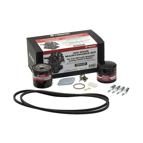 Mercury 3.0L MPI RWC Mercruiser 300 Hour Service Kit - 8M0147062 - 2008-Current