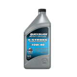 Quicksilver 4-Stroke 10W 40 Marine Engine Oil - Quart - 92-8M0148476