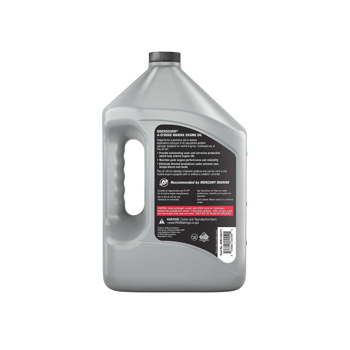 Quicksilver 10W-40 Marine Engine Oil - 92-8M0148477