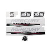 Mercury – Cowling Decal Set | Styling & Identification Series | High-Bond Marine Vinyl | 8M0161225