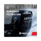 Mercury Outboard Oil Filter 30 40 50 60 EFI SEA PRO 3-Cylinder 4-Cylinder -35-8M0162829 Supersedes 35-8M0065104