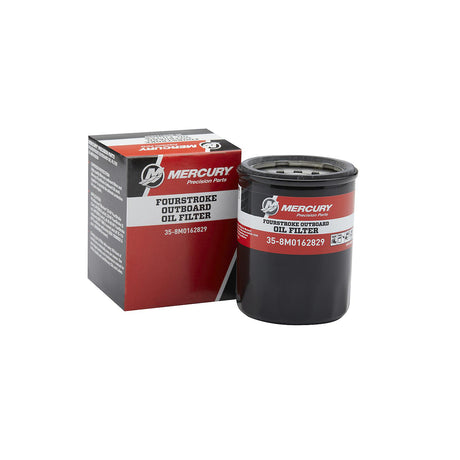 Mercury Outboard Oil Filter 30 40 50 60 EFI SEA PRO 3-Cylinder 4-Cylinder -35-8M0162829 Supersedes 35-8M0065104