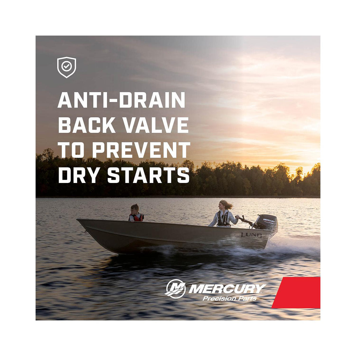 Mercury Outboard Oil Filter 10 15 20 Carbureted 4-Stroke 25 30 EFI 4-Stroke 25 Jet EFI - 35-8M0162831 Supersedes 35-822626K03