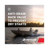 Mercury Outboard Oil Filter 10 15 20 Carbureted 4-Stroke 25 30 EFI 4-Stroke 25 Jet EFI - 35-8M0162831 Supersedes 35-822626K03