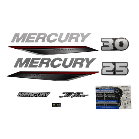 Mercury - Decal set 25-30 - 37-8M0170759