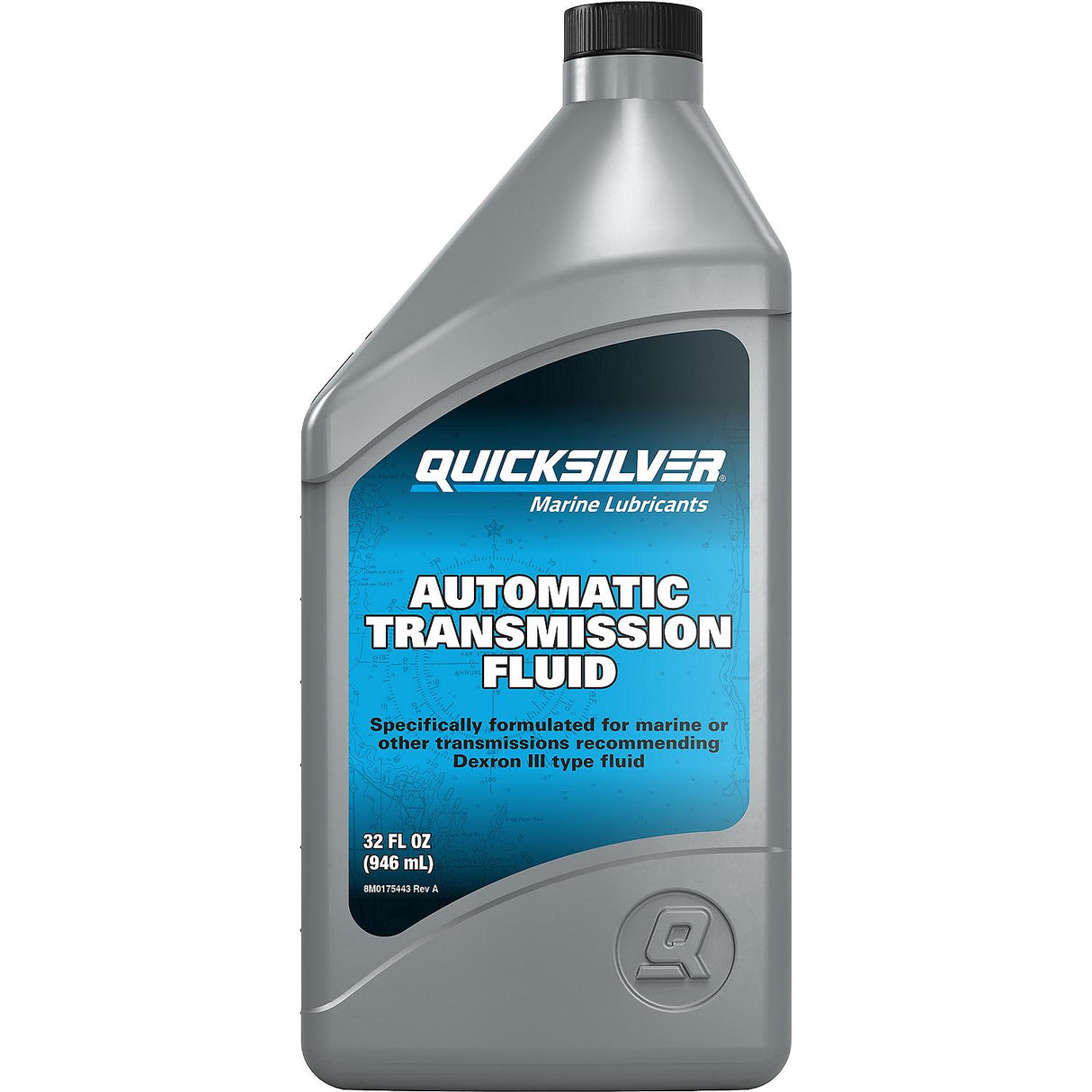 Quicksilver Automatic Transmission Fluid Quart - 92-8M0175441