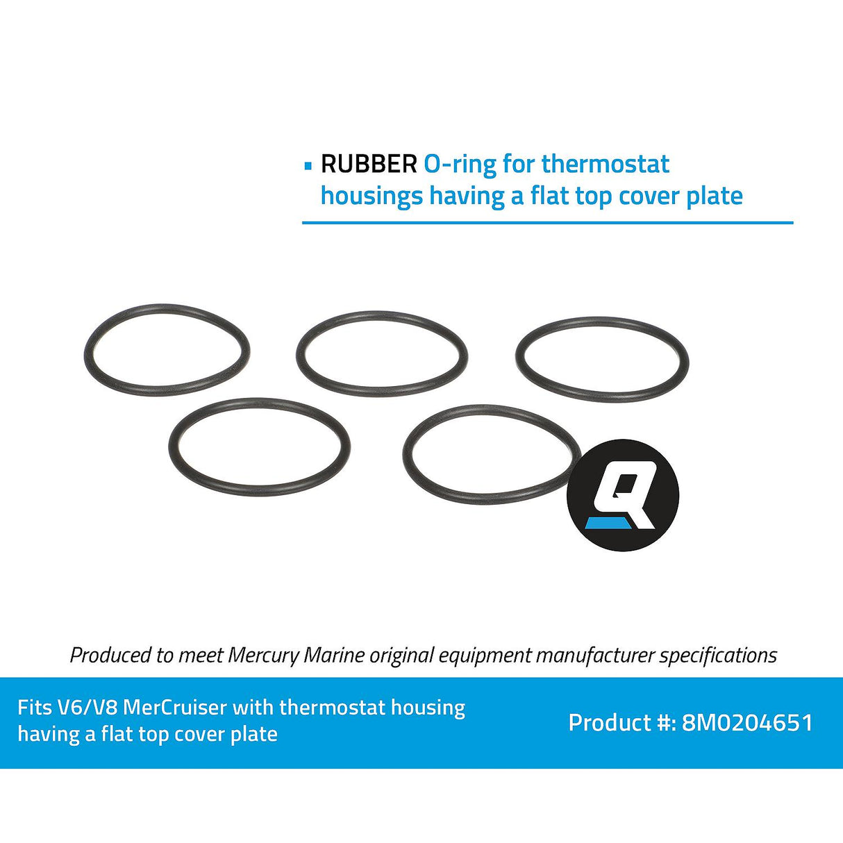 Mercury - O ring @5 - 25-8M0204651