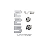 Mercury - Decal set-225 hp - 37-8M0214846
