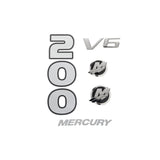 Mercury - Decal set-rear200 - 37-8M0214848