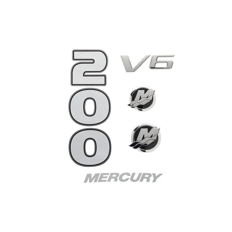 Mercury - Decal set-rear200 - 37-8M0214848