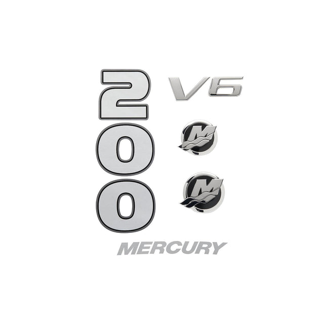 Mercury - Decal set-rear200 - 37-8M0214848