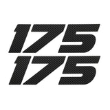 Mercury - Decal set-175 sid - 37-8M0214851