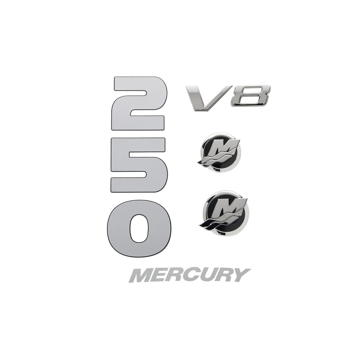 Mercury - Decal set-250 hp - 37-8M0214852