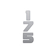 Mercury - Decal-rear 175 - 37-8M0217478