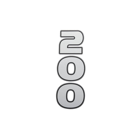 Mercury - Decal-rear 200 sp - 37-8M0217481