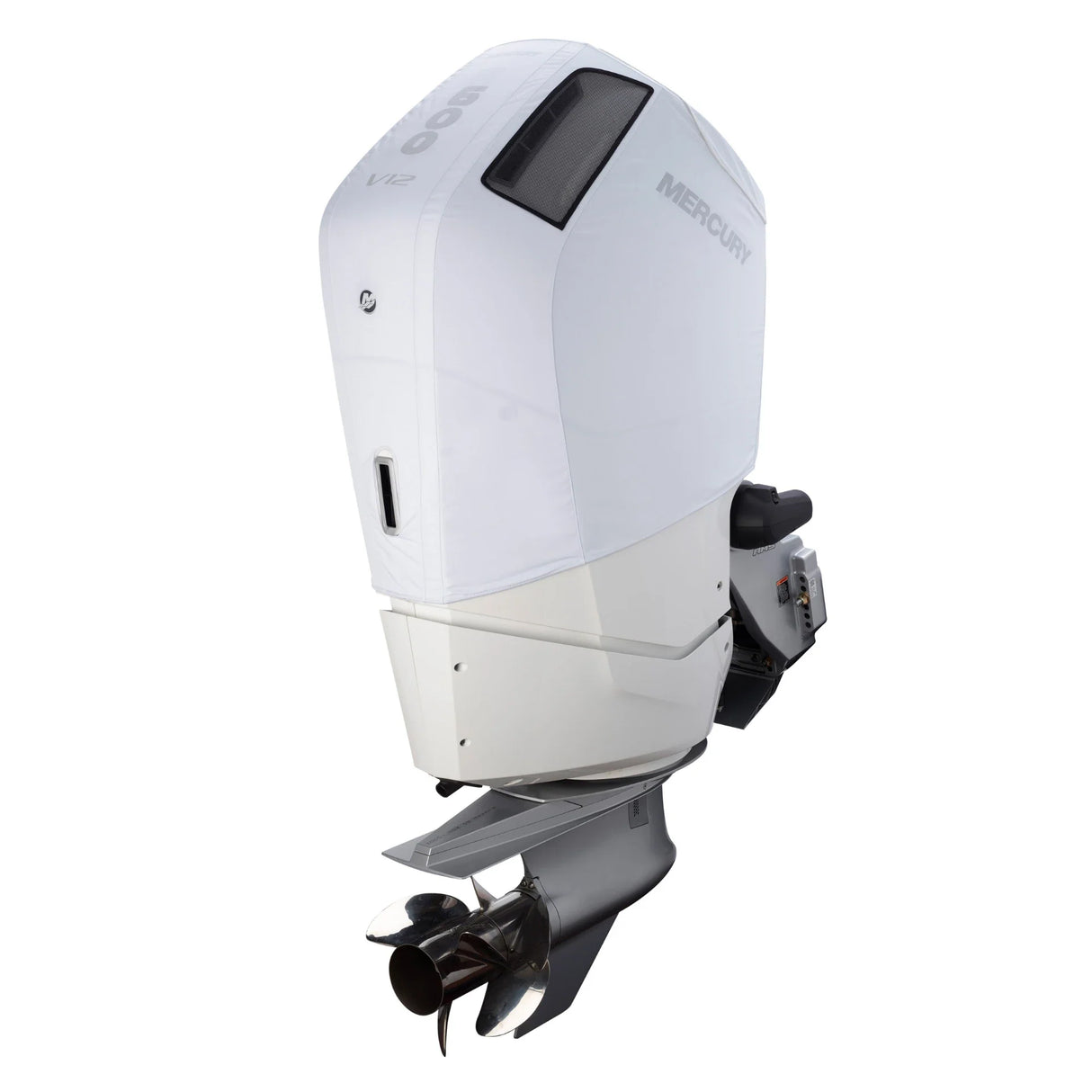 Mercury -  600hp 7.6L V12 (White) - Vented Splash Cover - 8M0228529