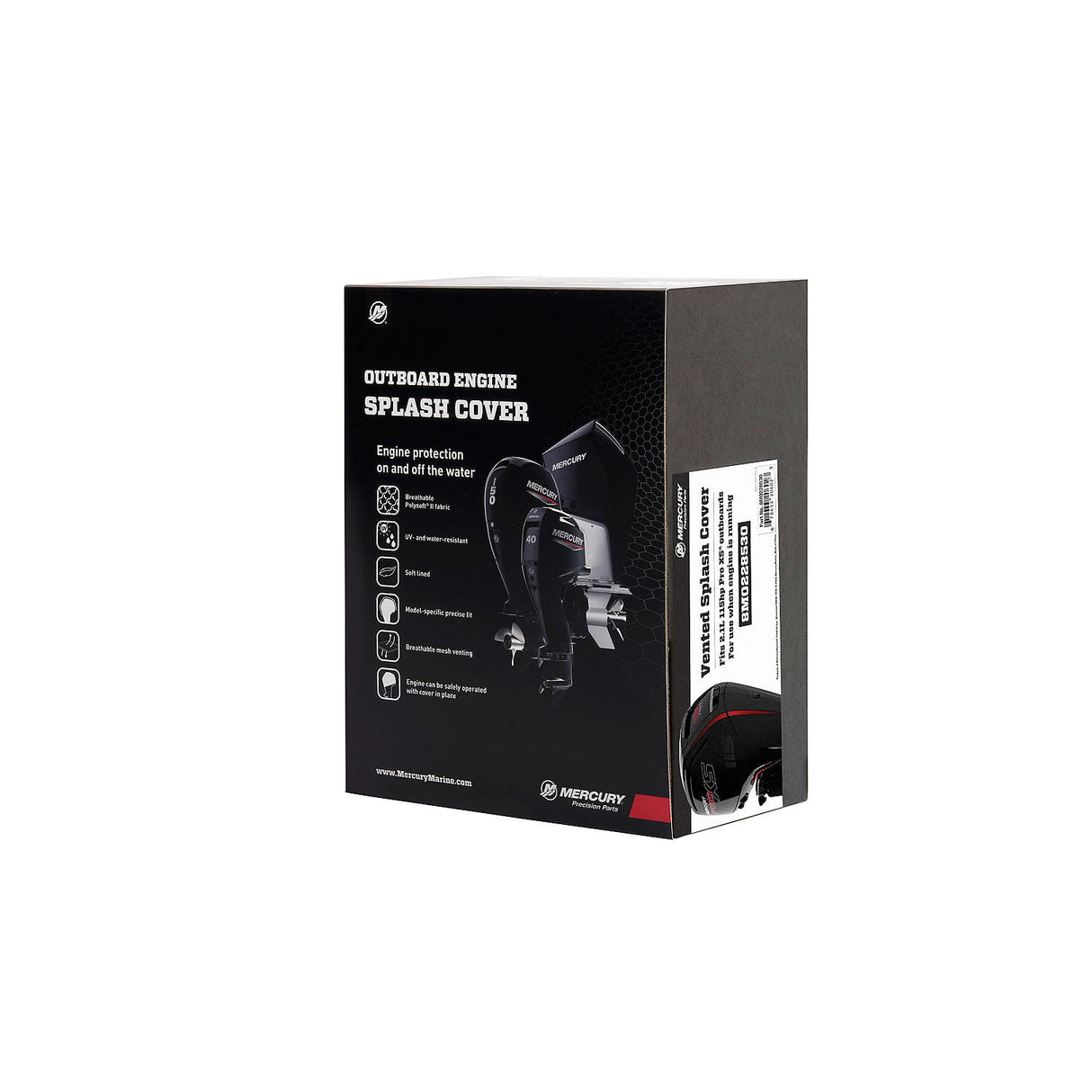 Mercury 115hp 2.1L Pro XS Vented Splash Cover - 8M0228530