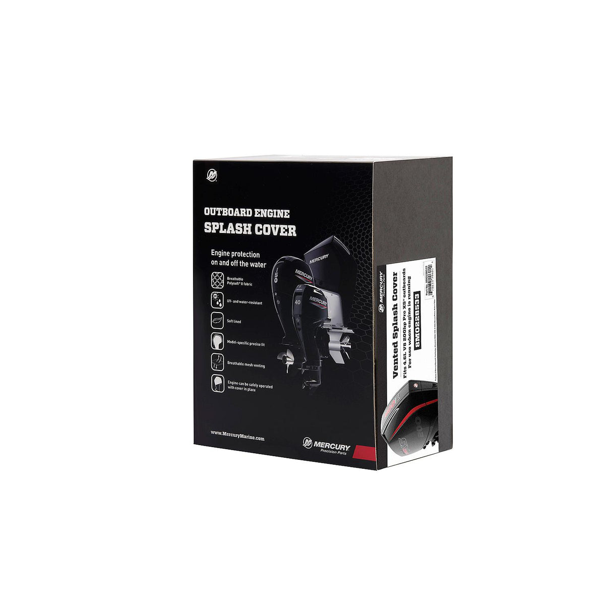 Mercury -  200hp 4.6L V8 ProXS - Vented Splash Cover - 8M0228533