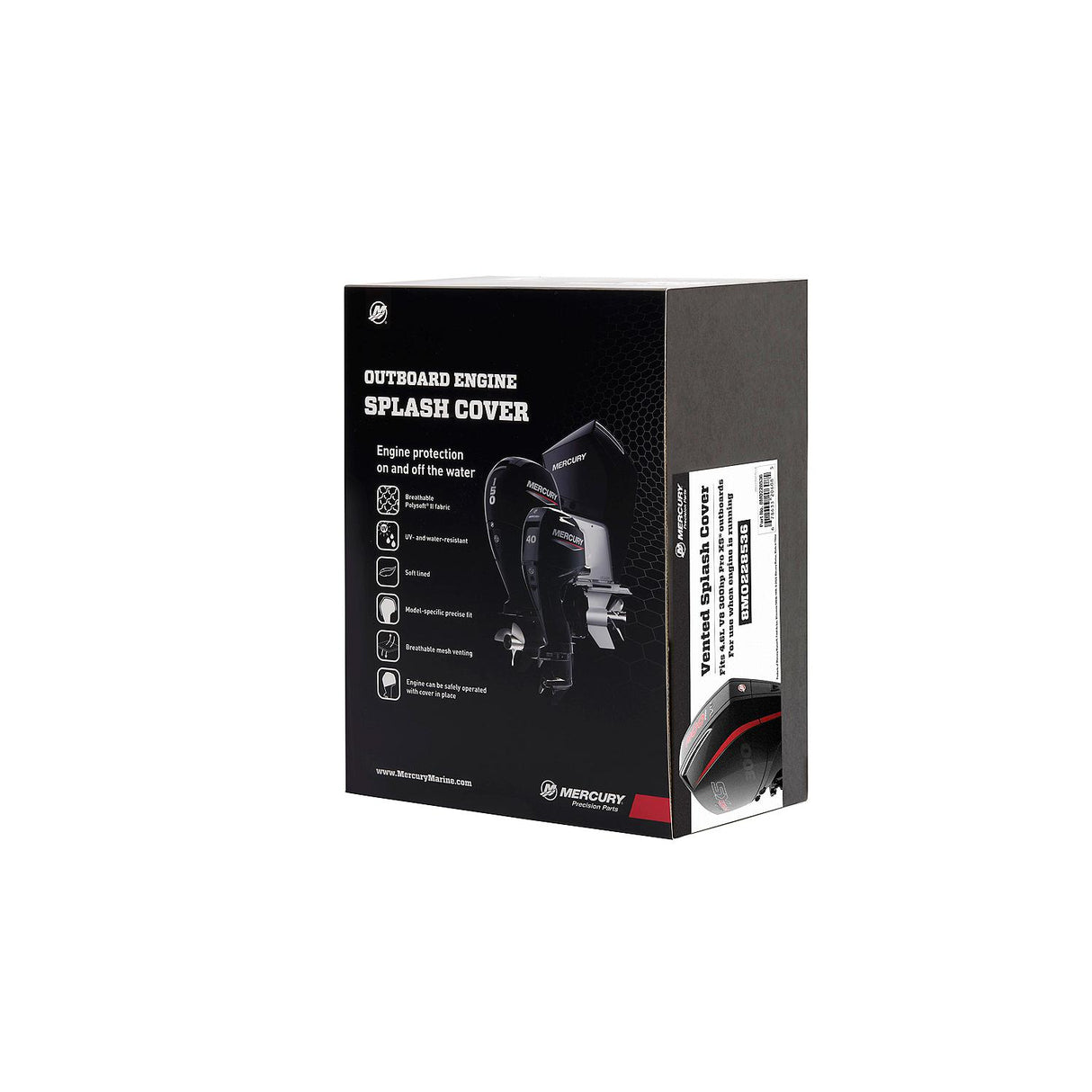 Mercury -  300hp 4.6L V8 ProXS - Vented Splash Cover - 8M0228536