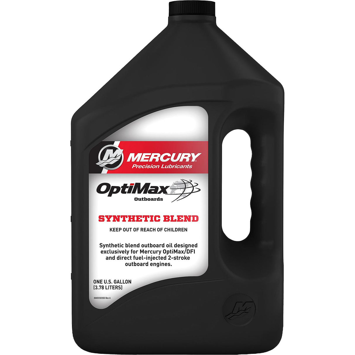 Mercury Optimax DFI 2 Stroke / Cycle Outboard Oil - Gallon - 92-858037K01