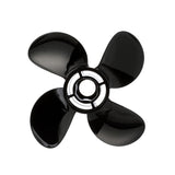 Mercury - Nemesis Quicksilver Propeller - 4-Blade - 25 to 30 HP 4-Stroke (2005 and earlier) - 40 to 60 HP 2-Stroke and 4-Stroke w/ Standard Gearcases - 10.6 Dia. - 11 Pitch - 48-8M8027510
