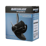 Mercury - Nemesis Quicksilver Propeller - 4-Blade - 25 to 30 HP 4-Stroke (2005 and earlier) - 40 to 60 HP 2-Stroke and 4-Stroke w/ Standard Gearcases - 10.6 Dia. - 12 Pitch - 48-8M8027511