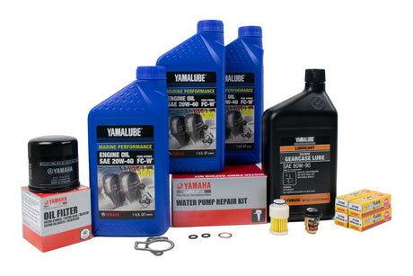 Yamaha T60TLR 300 Hour Service Maintenance Kit - Yamalube 20W-40 - 2005