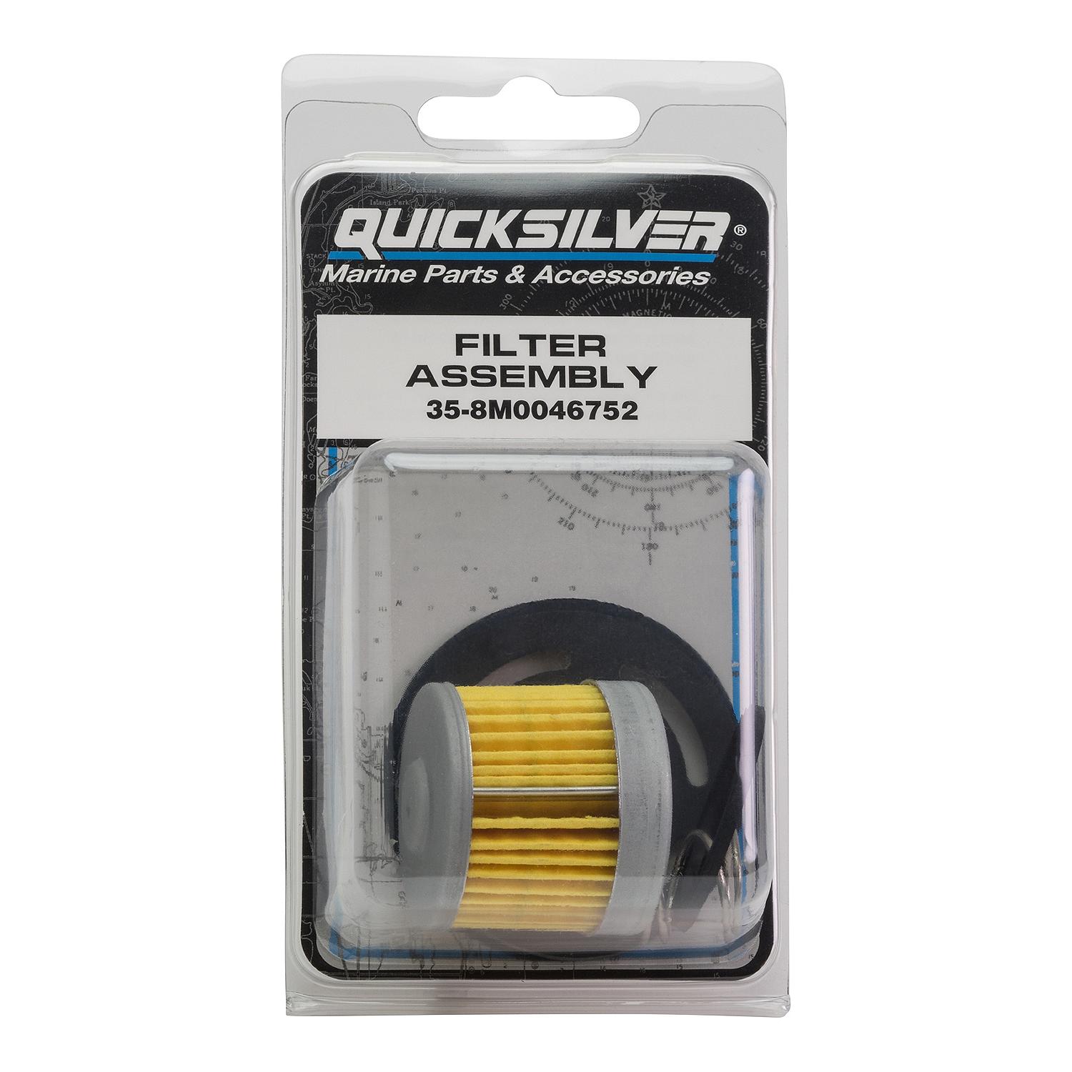 MDEOOSKY Inline Kraftstofffilter – 4 Stück, Ersatz Für Mercury Marine Mercruiser 4-Takt EFI Außenborder
