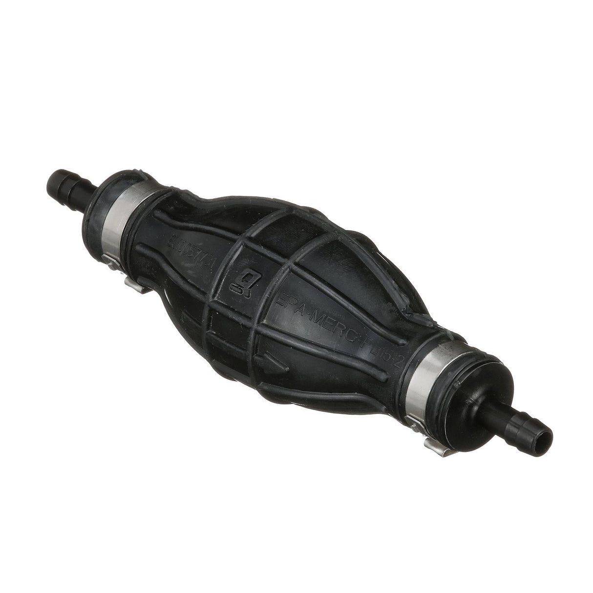 Mercury Marine Primer Bulb - Fits 1/4" Inside Diameter - Hose Clamps Included - 8M0052976