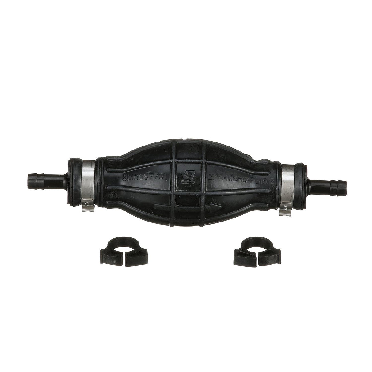 Mercury Marine Primer Bulb - Fits 1/4" Inside Diameter - Hose Clamps Included - 8M0052976