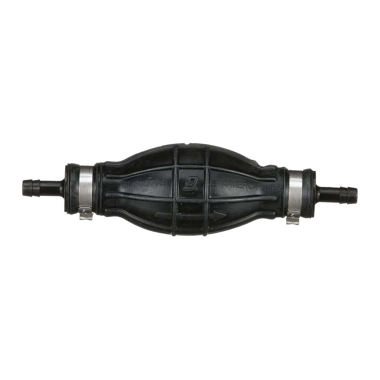 Mercury Marine Primer Bulb - Fits 1/4" Inside Diameter - Hose Clamps Included - 8M0052976