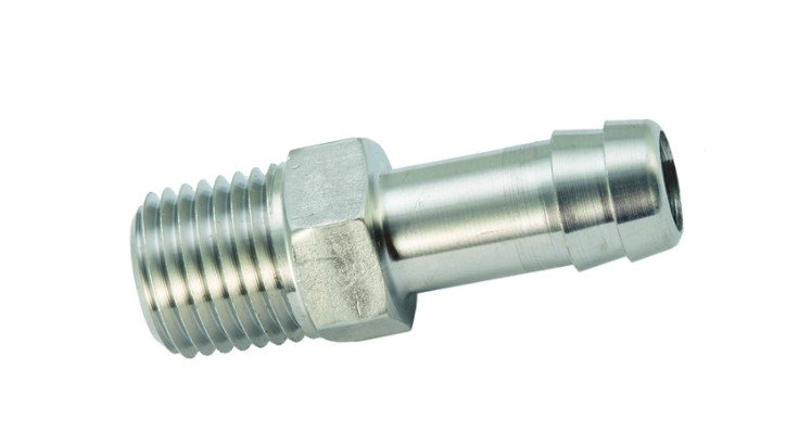 Mercury Mercruiser - Threaded Hose Barb - 5/16" (8 mm) I.D. - Gasoline & Diesel - 22-8M0058419