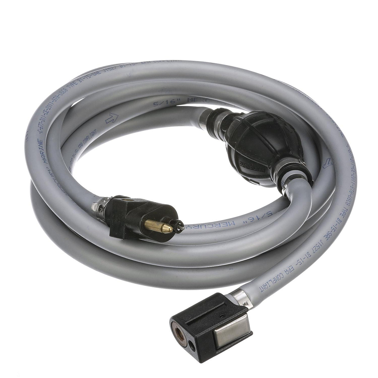 Mercury Quicksilver - Fuel Line Assembly - 12 Ft - Fits 2011 Pressurized 6.6 Gallon Fuel Tanks - 32-8M0061089