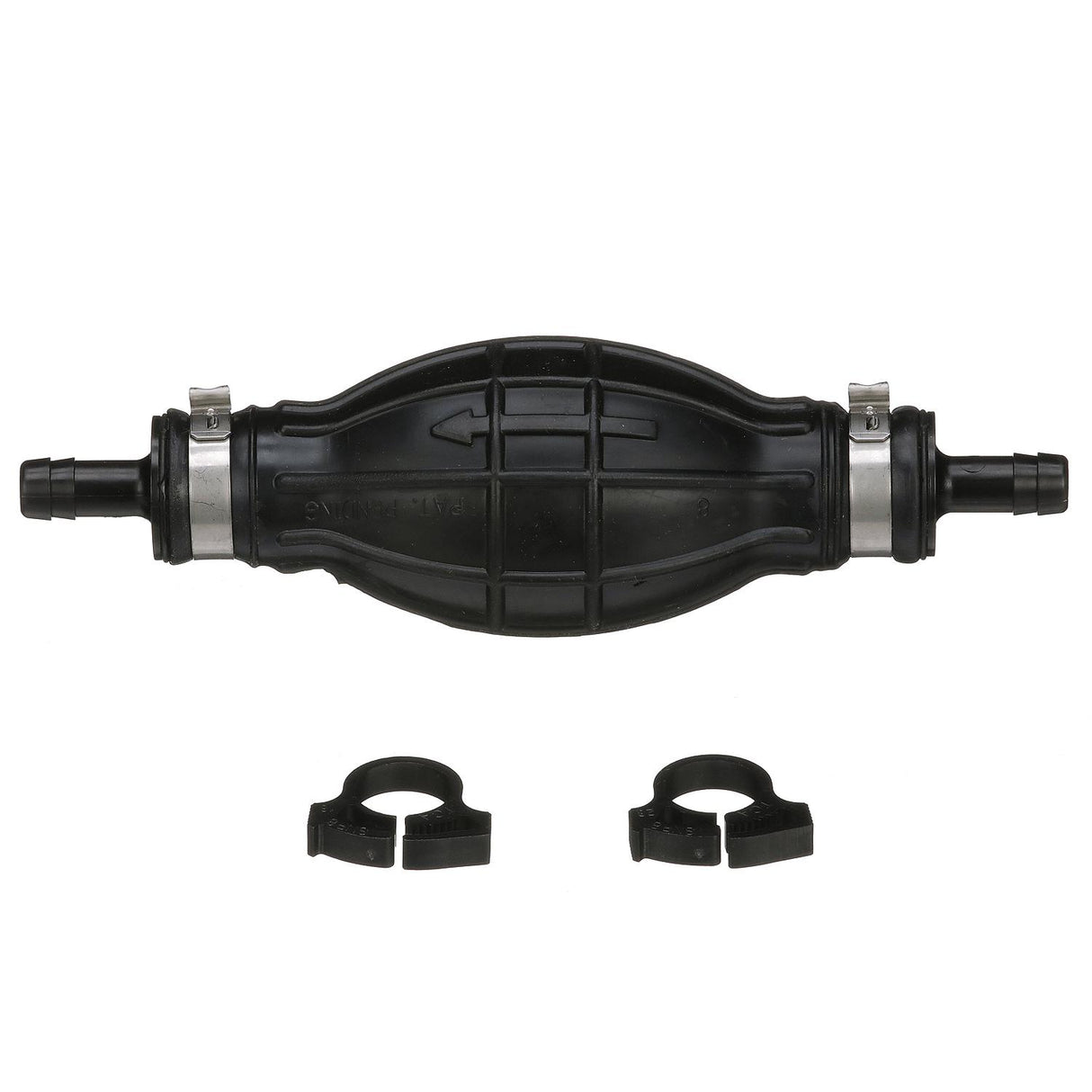 Mercury Marine Primer Bulb - Fits 5/16" & 3/8" Inner Diameter - Includes Hose Clamps - 8M0061876